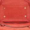 Celine  Belt medium model  handbag  in red leather - Detail D3 thumbnail