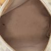 Louis Vuitton  Speedy 25 handbag  in azur damier canvas  and natural leather - Detail D2 thumbnail