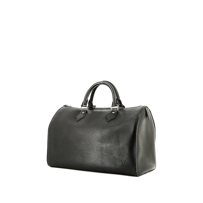 Louis Vuitton  Speedy 35 handbag  in black epi leather - 00pp