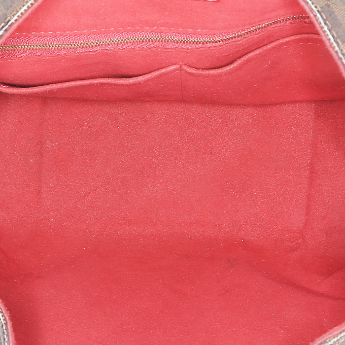 Louis Vuitton   handbag  in ebene damier canvas - Detail D2