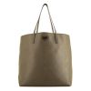 Shopping bag Prada Shopping in pelle saffiano verde kaki - 360 thumbnail