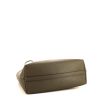 Sac cabas Prada Shopping en cuir saffiano vert-kaki - Detail D4 thumbnail