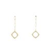 Dinh Van Impressions earrings in yellow gold - 00pp thumbnail