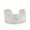 Dinh Van Pi Chinois cuff bracelet in silver and black diamonds - 360 thumbnail