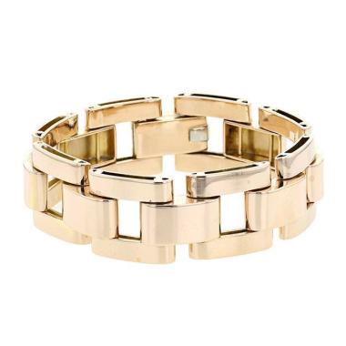 Bracciale Tank Vintage  in oro rosa