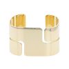 Dinh Van Seventies cuff bracelet in yellow gold - 00pp thumbnail
