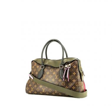 Bolso Cabás Louis Vuitton  Tuileries en lona Monogram marrón y cuero caqui