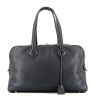 Hermès  Victoria handbag  in blue togo leather - 360 thumbnail