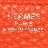 Bolso de mano Hermès  Lindy en cuero togo naranja - Detail D3 thumbnail