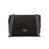 Chanel  Chanel 2.55 handbag  in black quilted leather - 360 thumbnail