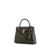 Hermès  Kelly 25 cm handbag  in Vert de Gris togo leather - 00pp thumbnail
