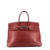 Hermès  Birkin 35 cm handbag  in burgundy Swift leather - 360 thumbnail