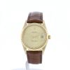 Reloj Rolex Oyster Perpetual Date de oro amarillo Ref: Rolex - 15038  Circa 1987 - 360 thumbnail