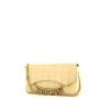 Chanel  Choco bar shoulder bag  in beige quilted leather - 00pp thumbnail