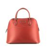 Hermès  Bolide 31 cm handbag  in red Chamonix  leather - 360 thumbnail