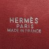 Hermès  Bolide 31 cm handbag  in red Chamonix  leather - Detail D4 thumbnail