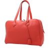 Bolsa de viaje Hermès  Victoria en cuero taurillon clémence rosa Jaipur - 00pp thumbnail