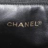 Chanel  Vintage Shopping shoulder bag  in black grained leather - Detail D3 thumbnail