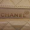 Borsa a tracolla Chanel  Vintage in pelle trapuntata beige e bianca - Detail D3 thumbnail