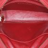 Chanel  Vintage Shopping handbag  in red quilted leather - Detail D2 thumbnail