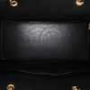 Shopping bag Chanel  Grand Shopping in pelle martellata e trapuntata nera - Detail D2 thumbnail