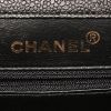 Chanel  Grand Shopping shopping bag  in black quilted grained leather - Detail D3 thumbnail