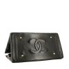 Chanel  Grand Shopping shopping bag  in black quilted grained leather - Detail D4 thumbnail