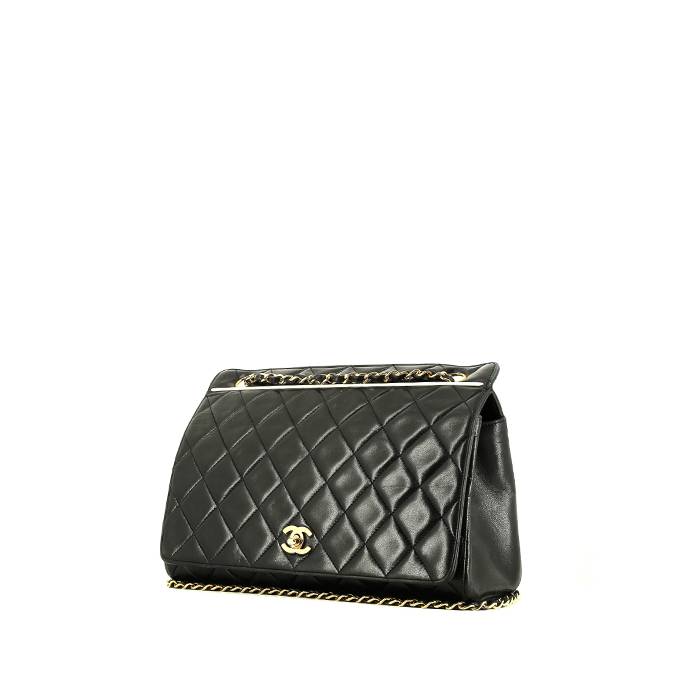Chanel Vintage - Nylon Shoulder Bag - Brown Beige - Canvas Handbag