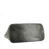 Chanel  Medaillon handbag  in black quilted grained leather - Detail D4 thumbnail