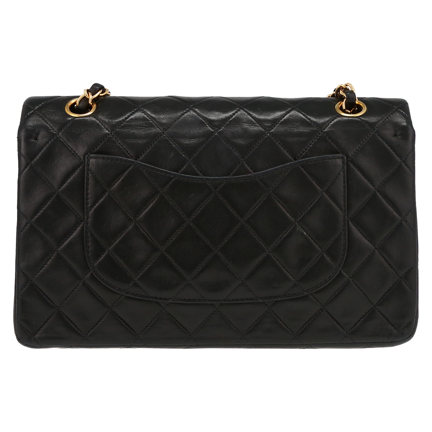 Borsa Chanel  Timeless Classic in pelle trapuntata nera - Detail D7