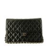 Chanel  Timeless handbag  in black quilted leather - 360 thumbnail