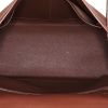 Hermès  Kelly 28 cm handbag  in brown Gulliver leather - Detail D3 thumbnail