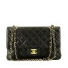 Chanel  Timeless Classic handbag  in black quilted leather - 360 thumbnail