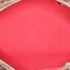 Louis Vuitton  Speedy 30 handbag  in ebene damier canvas  and brown leather - Detail D3 thumbnail