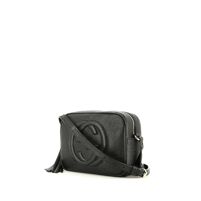 Gucci  Soho Disco shoulder bag  in black leather - 00pp