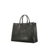 Louis Vuitton  Onthego medium model  shopping bag  in black monogram leather - 00pp thumbnail