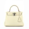 Hermès  Kelly 25 cm handbag  in nata Swift leather - 360 thumbnail