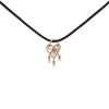 Poiray small model pendant in pink gold and quartz - 00pp thumbnail