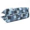 Louis Vuitton  Onthego shopping bag  in blue jean damier canvas - Detail D4 thumbnail