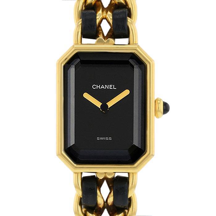 Orologio Chanel Première taglia XL  in oro placcato Circa 1990 - 00pp