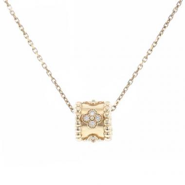 Collier Van Cleef 
Arpels Perlée Trèfles en or rose et diamants