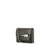 Hermès  Verrou shoulder bag  in black leather - 00pp thumbnail