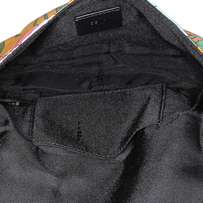 Borsa Fendi  Baguette in tela multicolore - Detail D3