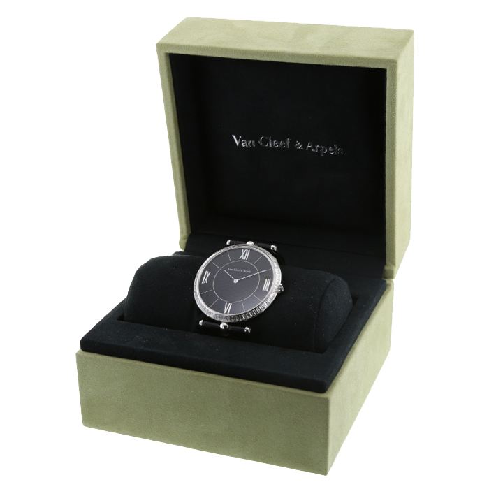 Reloj Van Cleef & Arpels Pierre Arpels de platino Circa 2000 - Detail D2