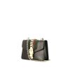 Gucci  Sylvie handbag  in black leather - 00pp thumbnail