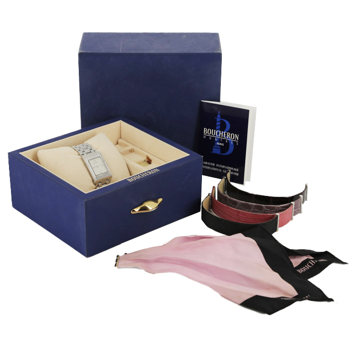 Orologio Boucheron Reflet in acciaio Circa 2001