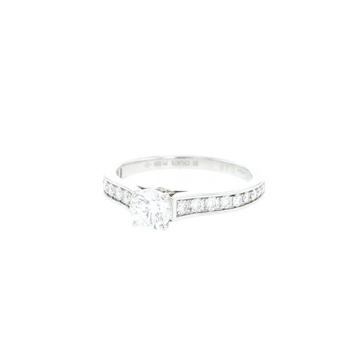 Cartier 1895 solitaire ring in platinium and diamonds - 00pp