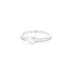 Cartier 1895 solitaire ring in platinium and diamonds (0,46 carat) - 00pp thumbnail