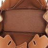 Borsa Hermès  Birkin 25 cm in pelle togo gold - Detail D2 thumbnail