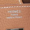 Hermès  Birkin 25 cm handbag  in gold togo leather - Detail D3 thumbnail